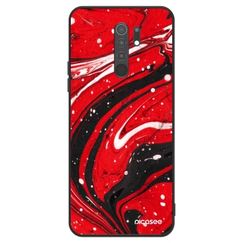 Maskica za Xiaomi Redmi 9 - Red black