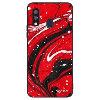 Maskica za Samsung Galaxy A40 A405F - Red black
