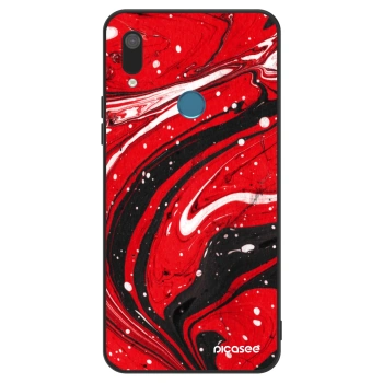 Maskica za Huawei Y7 2019 - Red black
