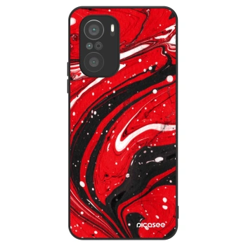 Maskica za Xiaomi Poco F3 - Red black