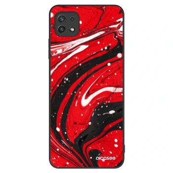 Maskica za Samsung Galaxy A22 A226B 5G - Red black