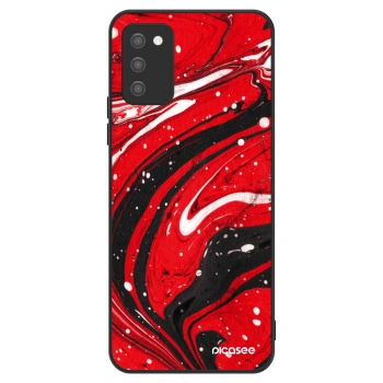 Maskica za Samsung Galaxy A02s A025G - Red black
