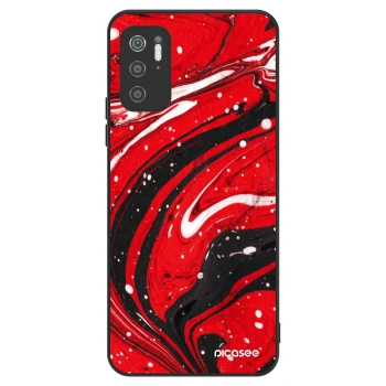 Maskica za Xiaomi Poco M3 Pro 5G - Red black