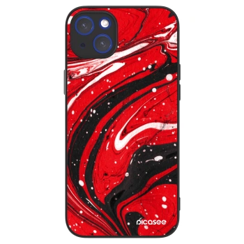 Picasee ULTIMATE CASE za Apple iPhone 14 Plus - Red black