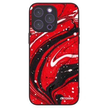 Picasee ULTIMATE CASE MagSafe za Apple iPhone 14 Pro Max - Red black