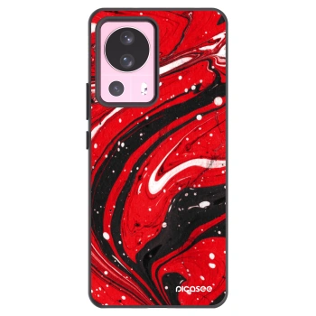Picasee crna silikonska maskica za Xiaomi 13 Lite - Red black