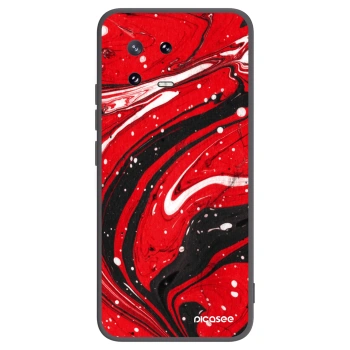 Picasee crna silikonska maskica za Xiaomi 13 Pro - Red black