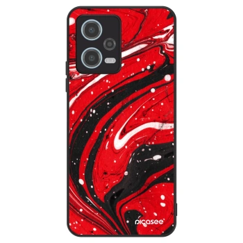 Maskica za Xiaomi Redmi Note 12 5G - Red black