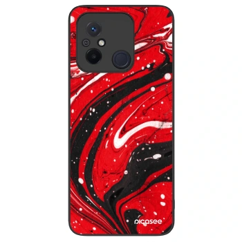Maskica za Xiaomi Redmi 12C - Red black