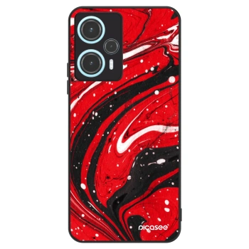 Maskica za Xiaomi Poco F5 - Red black