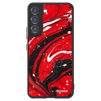 Picasee ULTIMATE CASE PowerShare za Samsung Galaxy S22 5G - Red black