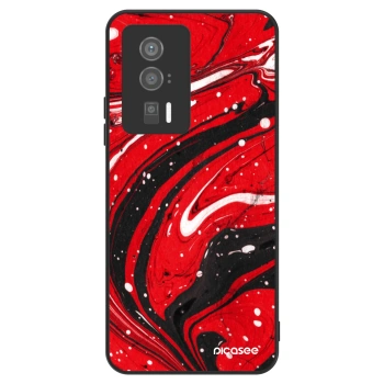 Maskica za Xiaomi Poco F5 Pro 5G - Red black