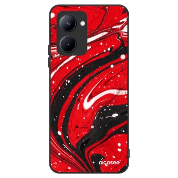 Maskica za Realme C33 (2023) - Red black