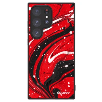 Picasee ULTIMATE CASE PowerShare za Samsung Galaxy S24 Ultra S928B 5G - Red black