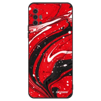 Maskica za Motorola Moto G30 - Red black
