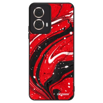 Maskica za Motorola Moto G85 - Red black