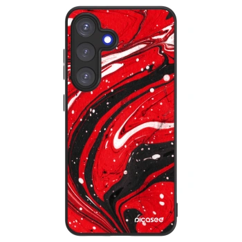 Picasee ULTIMATE CASE za Samsung Galaxy S25 5G - Red black