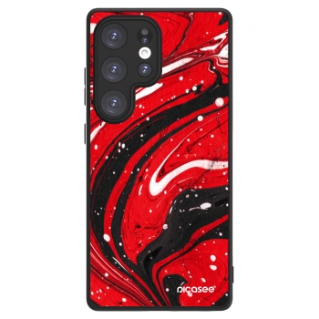 Picasee ULTIMATE CASE za Samsung Galaxy S25 Ultra 5G - Red black
