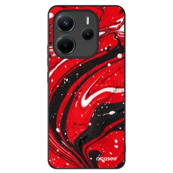 Maskica za Xiaomi Redmi Note 14 4G - Red black