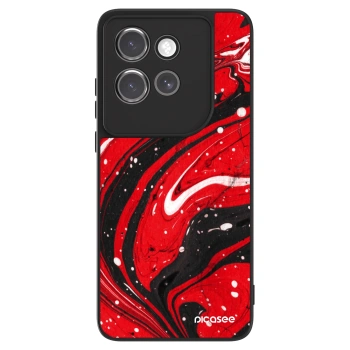 Maskica za Motorola Edge 50 Neo - Red black