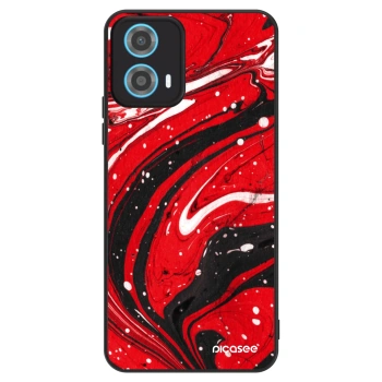 Maskica za Motorola Moto G34 5G - Red black
