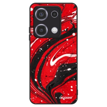 Maskica za Xiaomi Redmi Note 14S - Red black