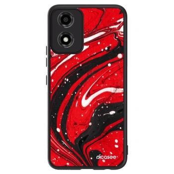 Maskica za Motorola Moto E14 - Red black