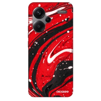 Maskica za Xiaomi Redmi Note 13 Pro+ 5G - Red black