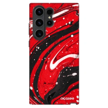 Maskica za Samsung Galaxy S22 Ultra 5G - Red black