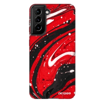 Maskica za Samsung Galaxy S21 5G G991B - Red black