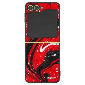Maskica za Samsung Galaxy Z Flip7 FE 5G - Red black