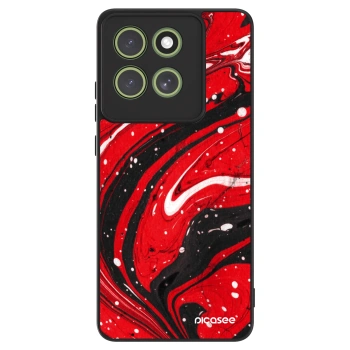 Maskica za Motorola Moto G86 5G - Red black