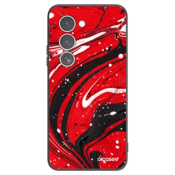 Picasee crna silikonska maskica za Xiaomi Redmi 15 5G - Red black