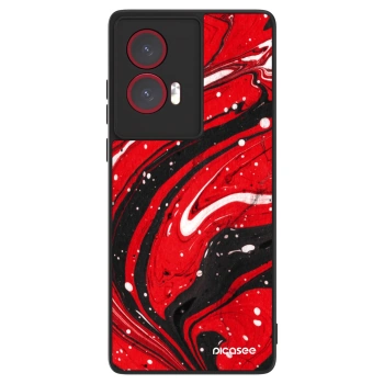 Maskica za Motorola Edge 50 Fusion - Red black