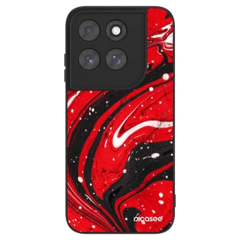 Maskica za Motorola Moto G77 - Red black