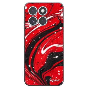Maskica za Motorola Edge 70 Fusion - Red black