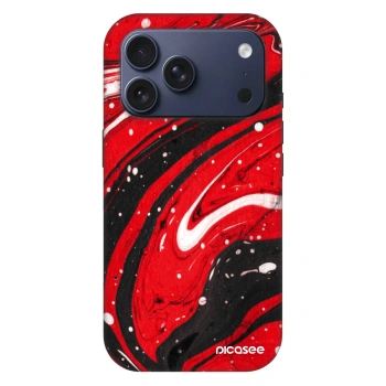 Picasee Fashion Case MagSafe za Apple iPhone 18 Pro - Red black