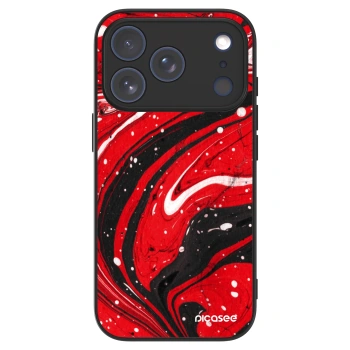 Picasee ULTIMATE CASE MagSafe za Apple iPhone 18 Pro - Red black