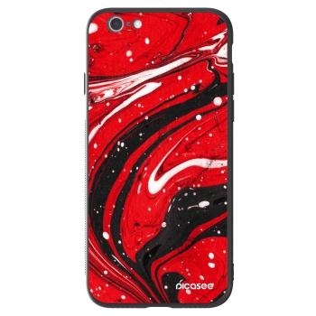 Maskica za Apple iPhone 6/6S - Red black