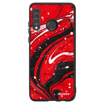Picasee ULTIMATE CASE za Huawei P30 Lite - Red black