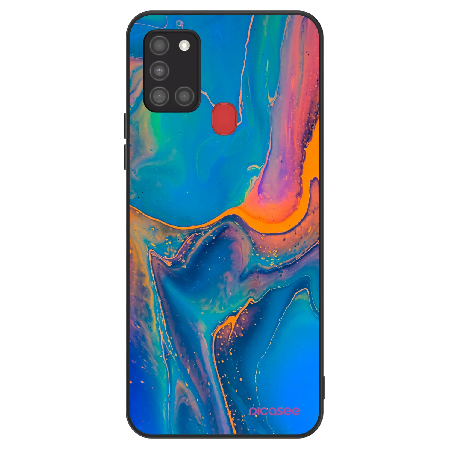 Picasee ULTIMATE CASE za Samsung Galaxy A21s - Rainbow