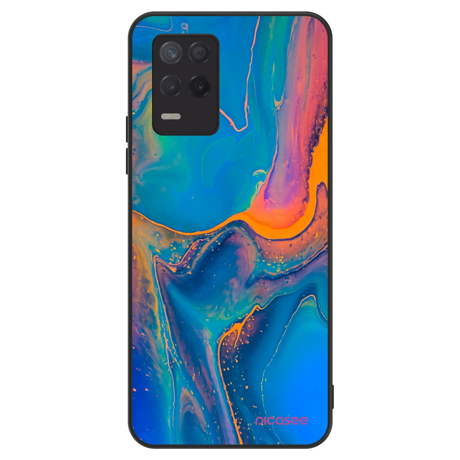 Picasee ULTIMATE CASE za Realme 8 5G - Rainbow