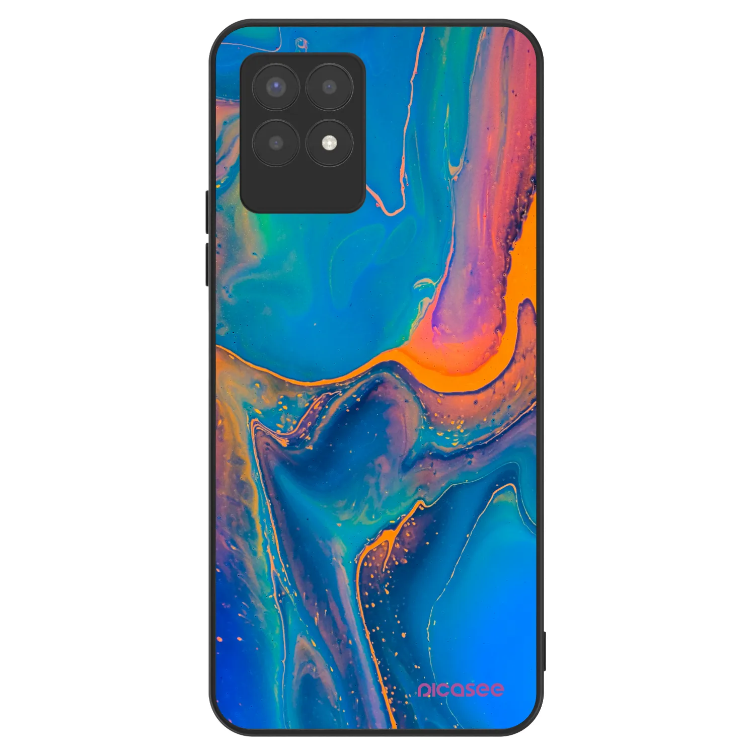 Picasee ULTIMATE CASE za Realme 8i - Rainbow