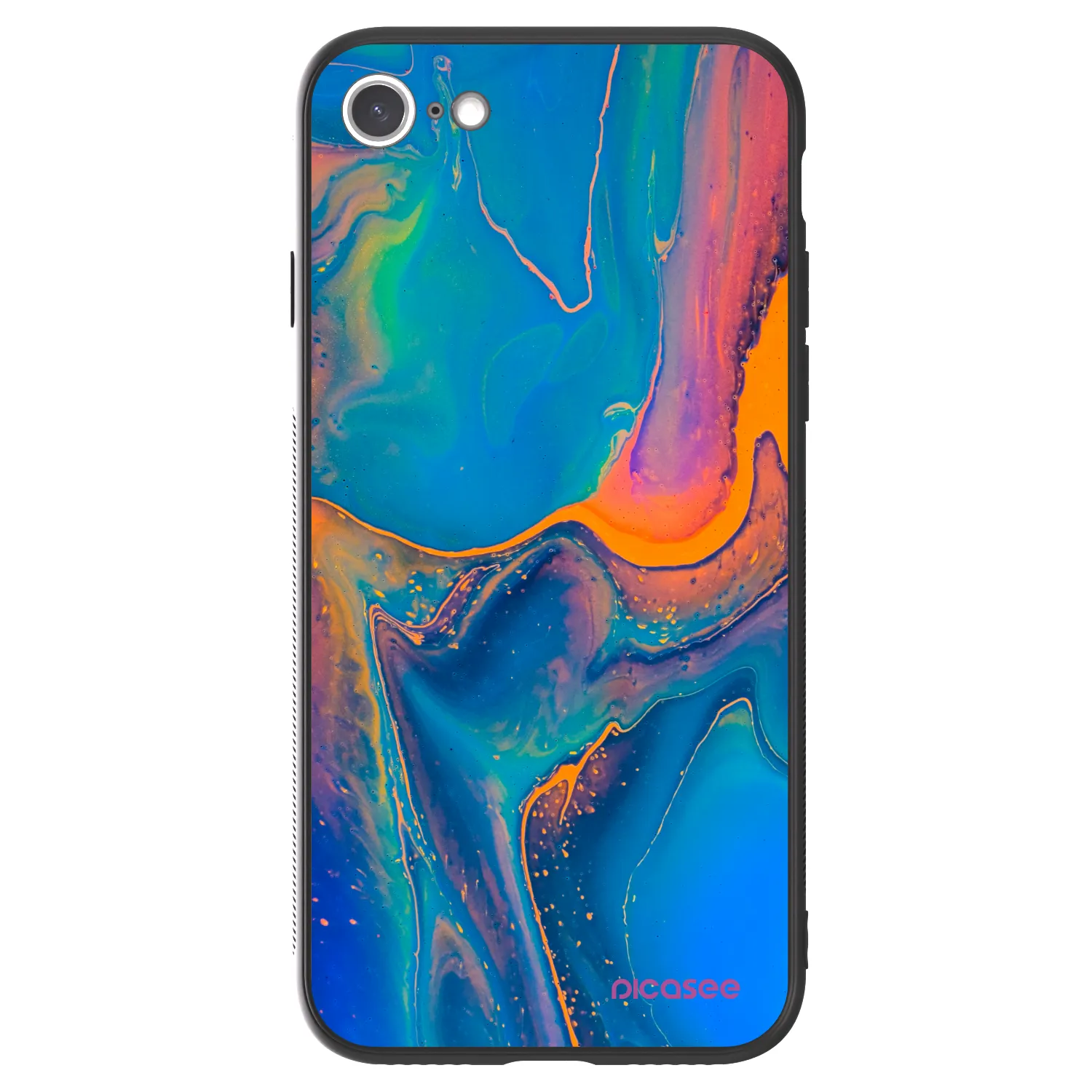Picasee ULTIMATE CASE za Apple iPhone SE 2022 - Rainbow