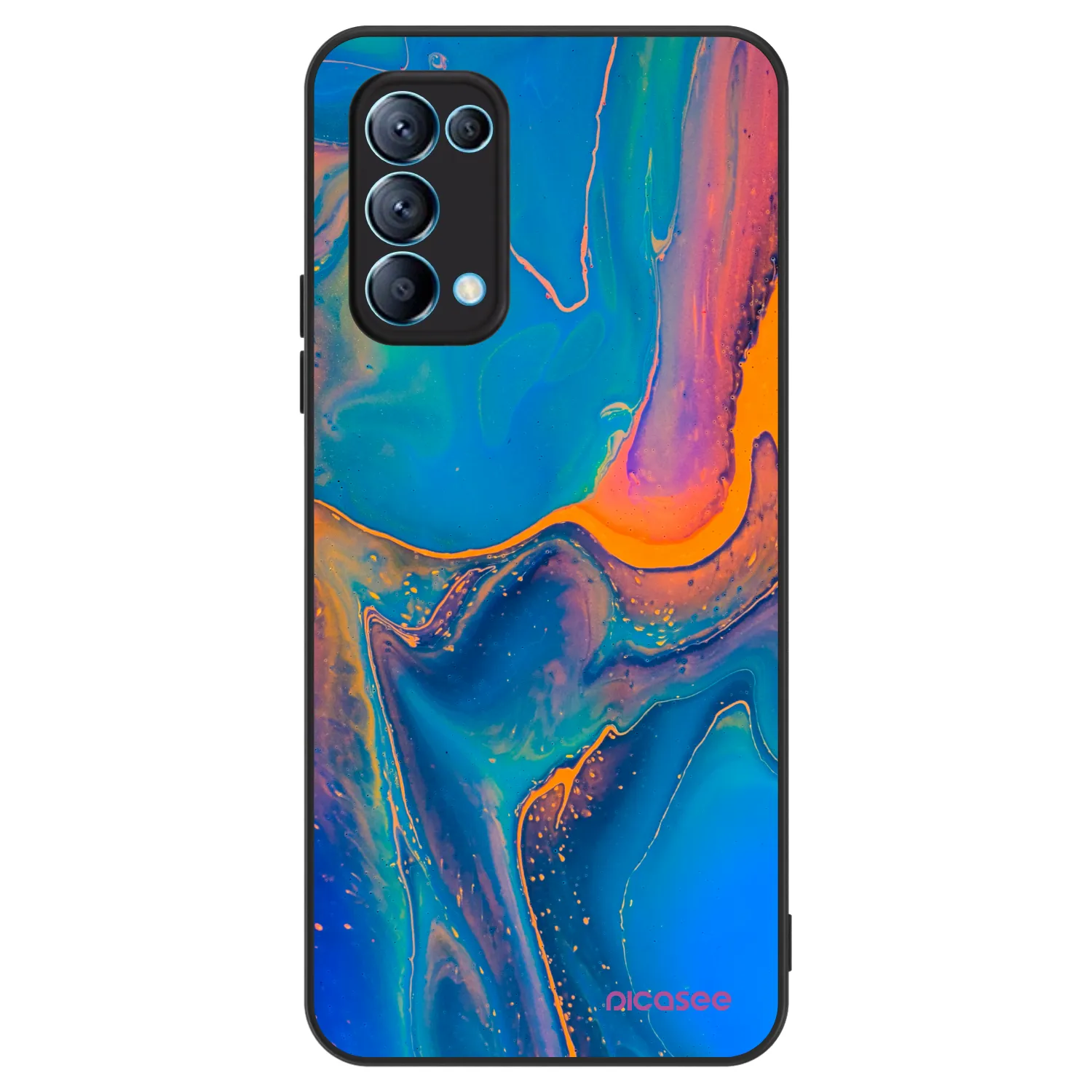 Picasee ULTIMATE CASE za OPPO Reno 5 5G - Rainbow