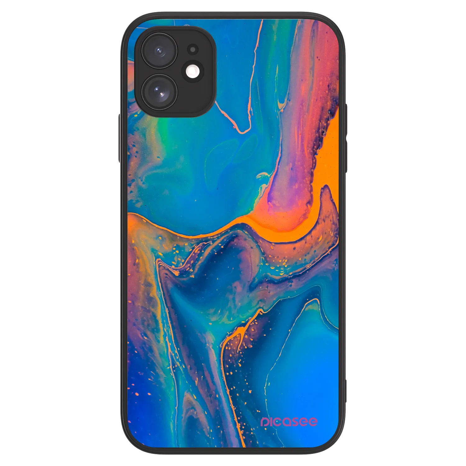 Picasee ULTIMATE CASE MagSafe za Apple iPhone 11 - Rainbow