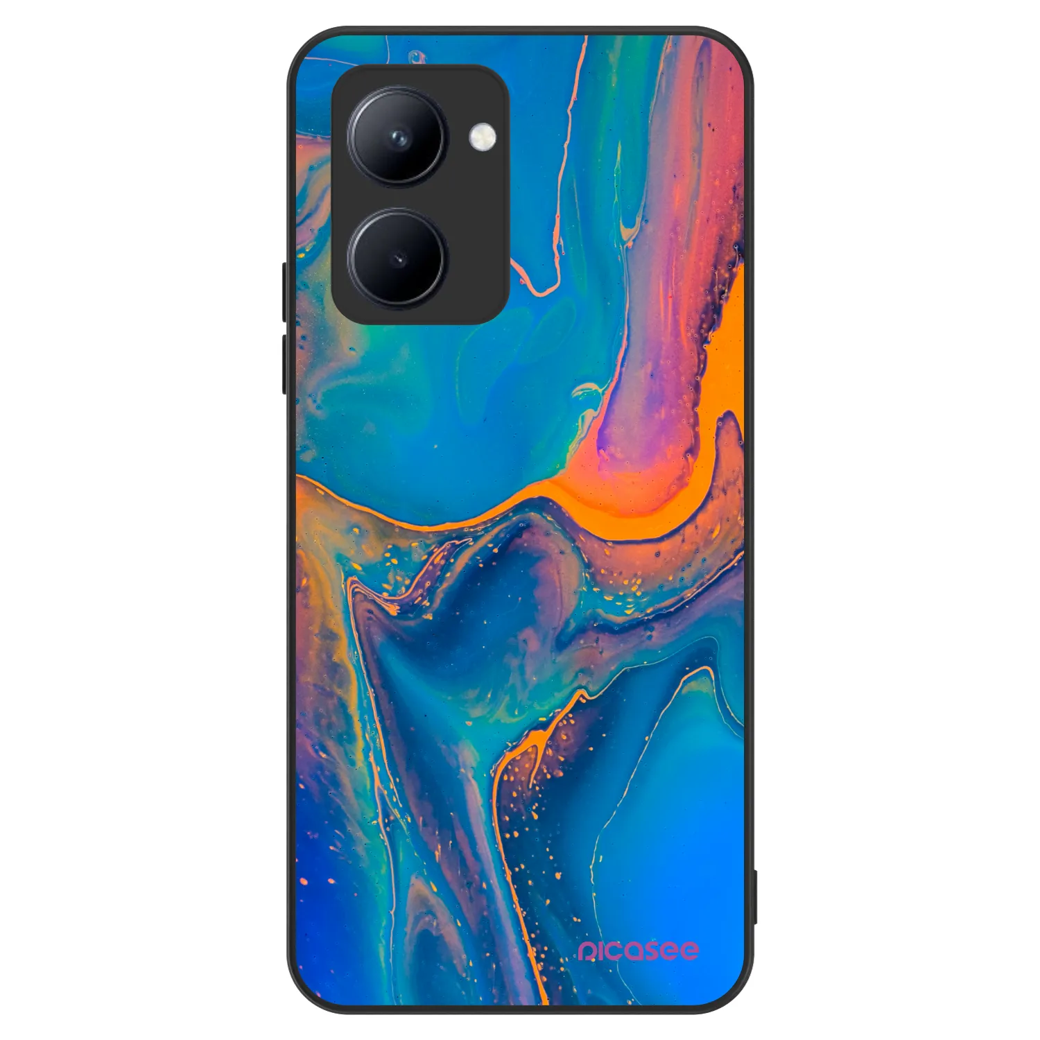 Picasee ULTIMATE CASE za Realme C33 (2023) - Rainbow