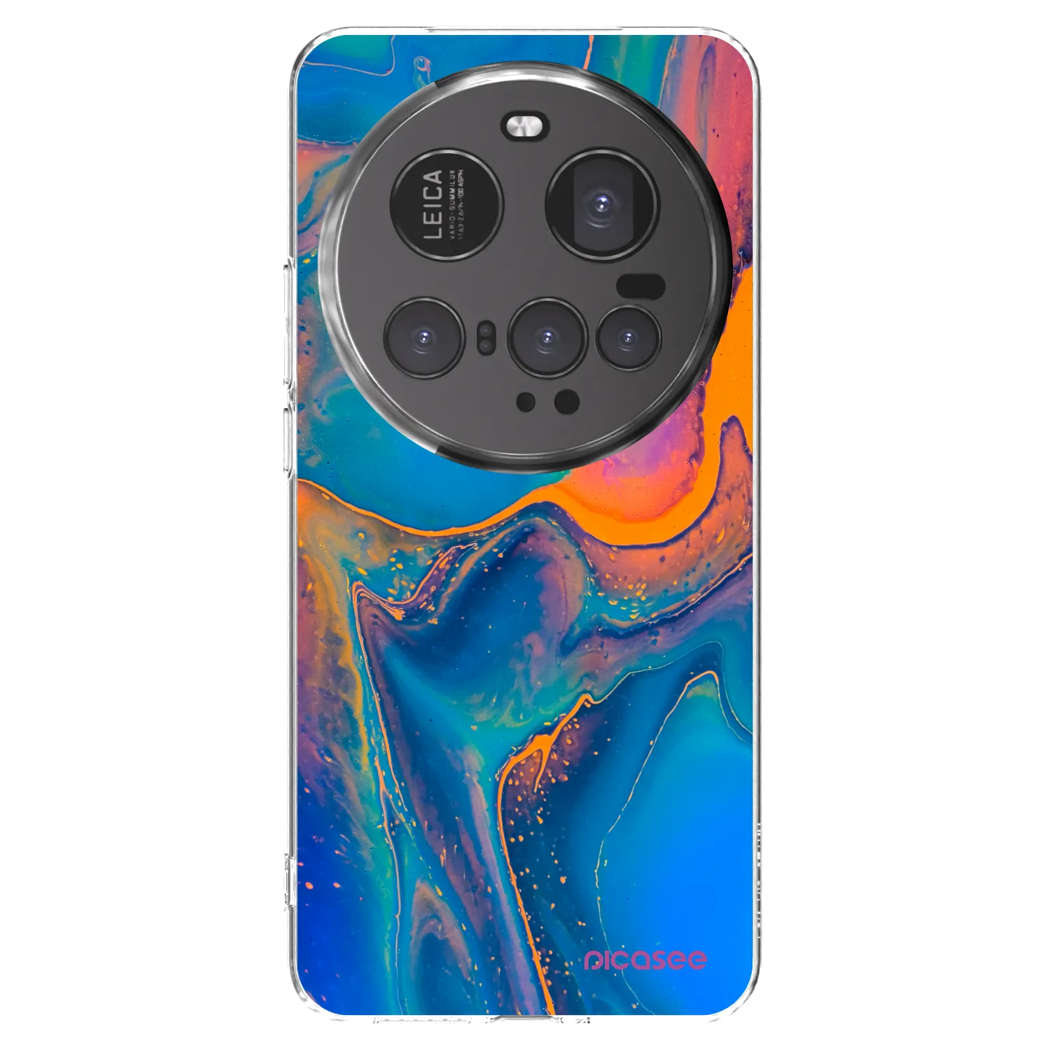 Picasee silikonska prozirna maskica za Xiaomi 15 Ultra - Rainbow