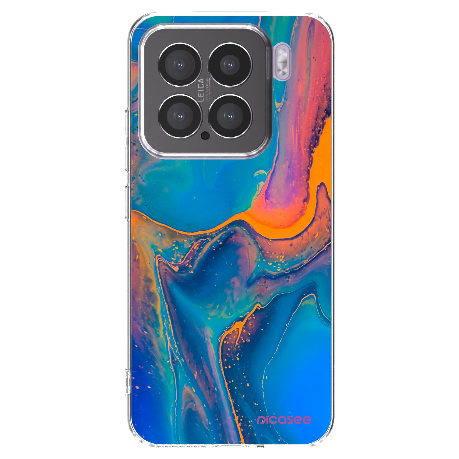 Picasee silikonska prozirna maskica za Xiaomi 15 - Rainbow