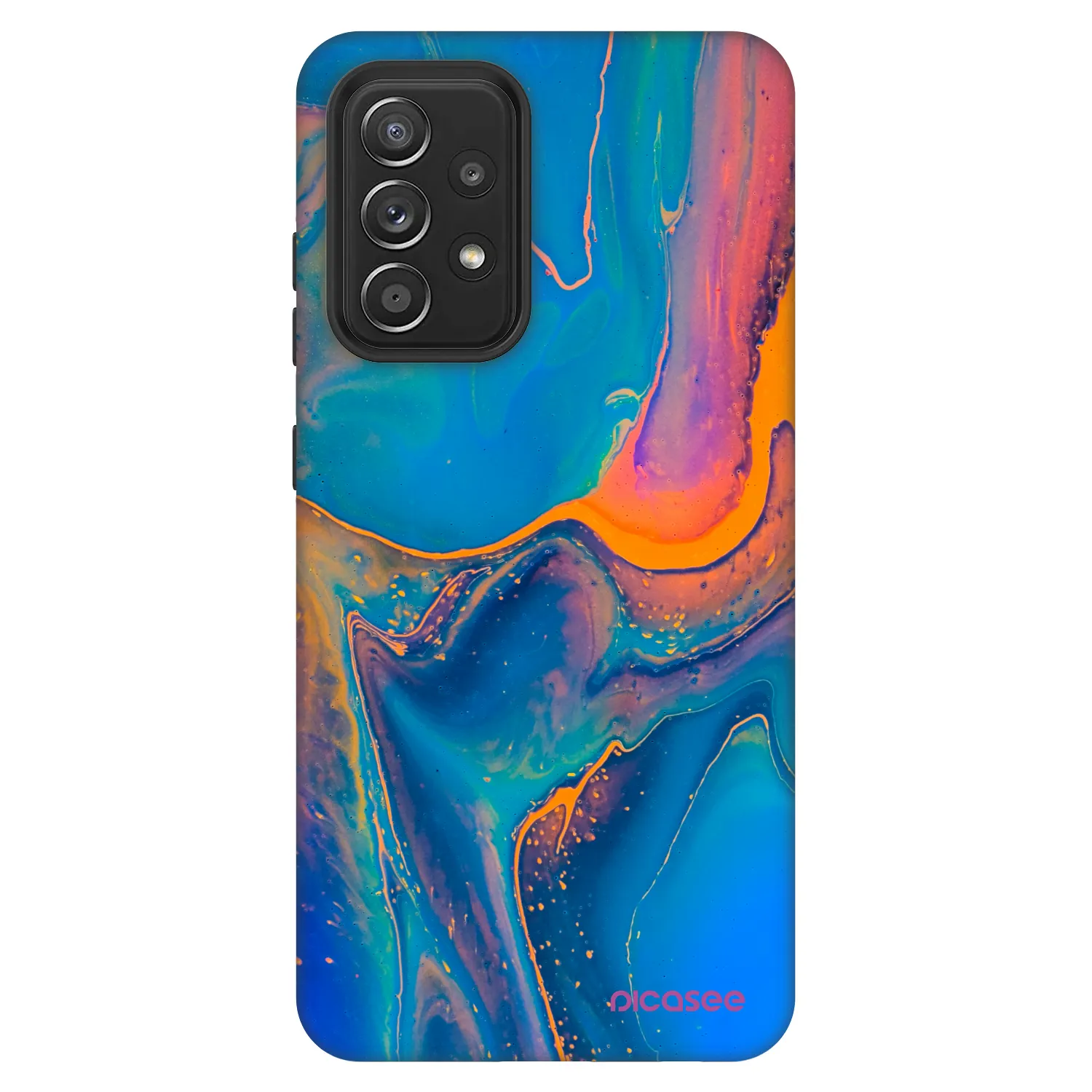 Picasee Fashion Case za Samsung Galaxy A52 5G A525F - Rainbow
